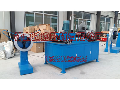 全自動(dòng)菱形網(wǎng)卷圓機(jī)002